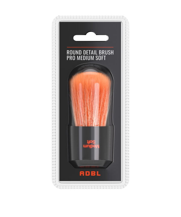 ADBL Round Detailing Brush Pro Set - zestaw trzech wymiennych końcówek