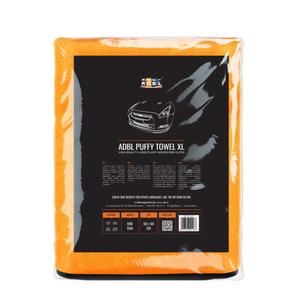 ADBL PUFFY TOWEL XL RĘCZNIK DO OSUSZANIA KAROSERII